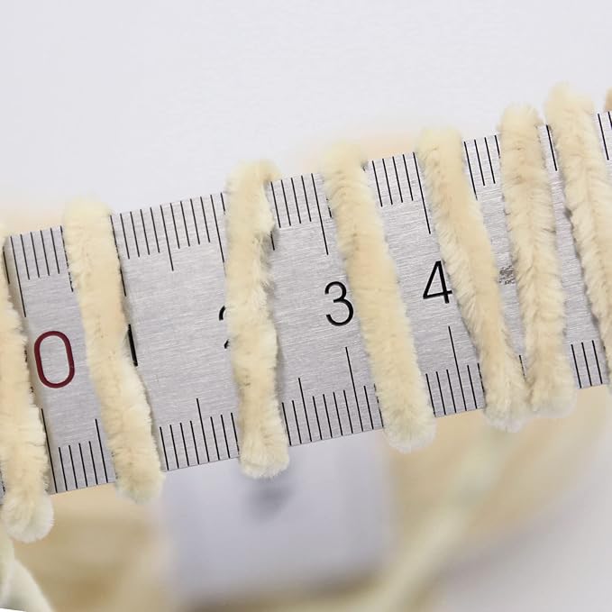 NICEEC 2 Skeins Soft Chenille Yarn Blanket Yarn for Knitting Fancy Yarn for Crochet Weaving DIY Craft Total Length 2×255m (2×279yds, 2×150g)_Khaki