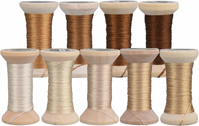 Natural 100% Mulberry Handmade Embroidery Silk Thread Silk Floss (62)