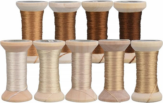 Natural 100% Mulberry Handmade Embroidery Silk Thread Silk Floss (62)