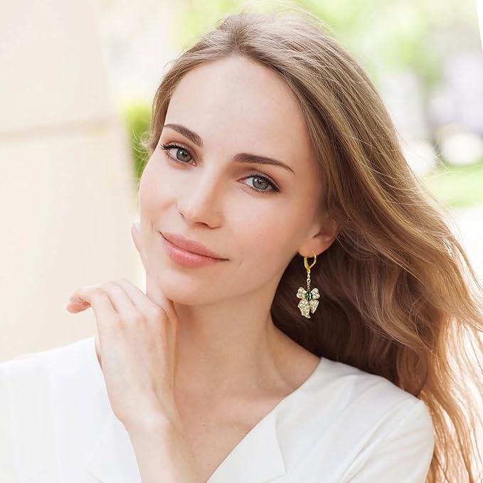 yaugkh 18k gold filled dangle ear wires hypoallergenic tarnish resistant leverback french findings for jewelry making