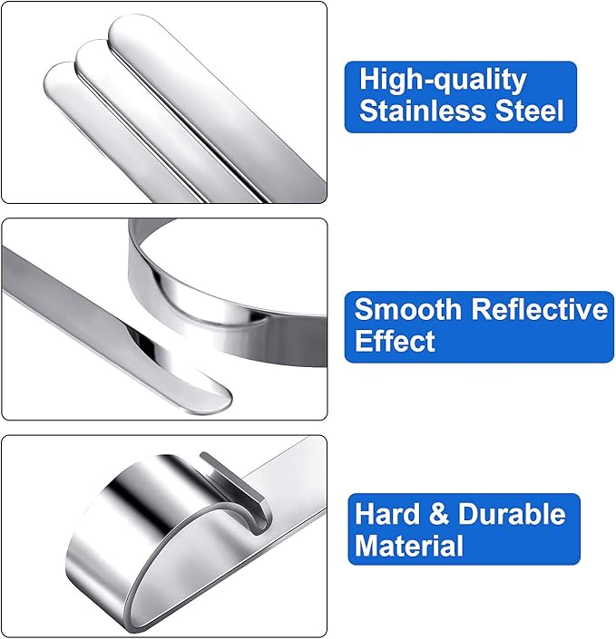 Hicarer 9 Pcs Metal Bracelet Bending Tool Set, 3 Sizes Cuff Bracelet Making Kit, DIY Blank Bangle with Bending Bar Cuff Bracelets Craft Supplies for Stamping & Handmade Bracelets