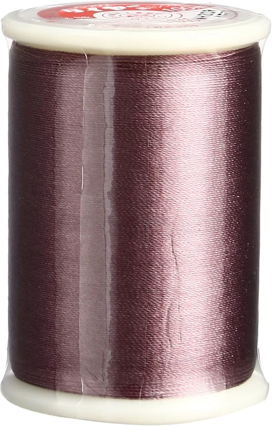 Superior Threads Tire Silk #50 3-Ply 50-Weight High Sheen Silk Embroidery Quilting Sewing Thread - 109 Yard Spool (#157 Musty Lavender)