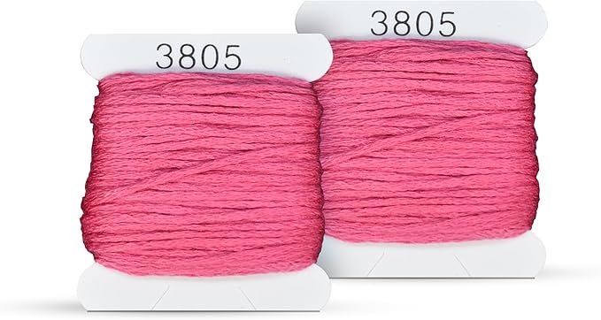 Embroidery Floss Kit and Refills - Cotton Threads - DMC Color Coding for Cross Stitch, String Crafts, Friendship Bracelets