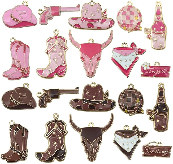 Jewelry Making Charms Pendants for Bracelet Bulk lot Necklace Earrings Keychain Charms Beads DIY Kit Trendy Craft