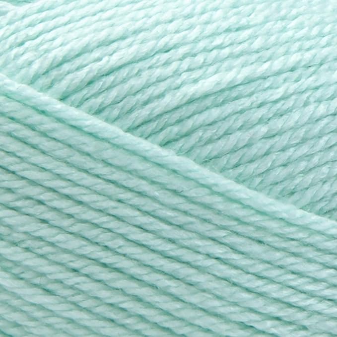 (1 Skein) Lion Brand Yarn Basic Stitch Anti Pilling Yarn, Frost