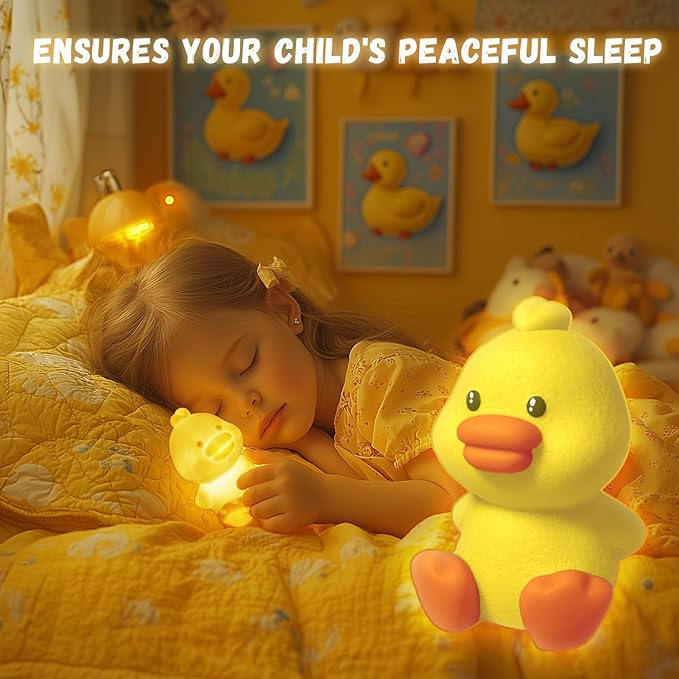 Cokiki Paint Your Own Duck Lamp Kit, Art Supplies DIY Crafts Night Light Painting Kit, Arts and Crafts for Kids Ages 8-12, Birthday Party Holiday Creative Gift for Girls Boys Ages 6 7 8 9 10 11 12+