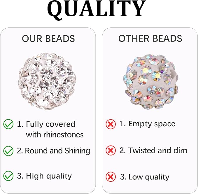 120pcs 10mm rhinestone beads for jewelry making, dark green shiny round shamballa disco ball beads bulk, sparkle crystal clay christmas for bracelet baseball necklace earring crafting and diy