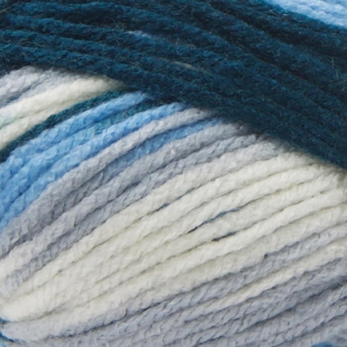 (1 Skein) Lion Brand Yarn Basic Stitch Anti Pilling Yarn, Fairview