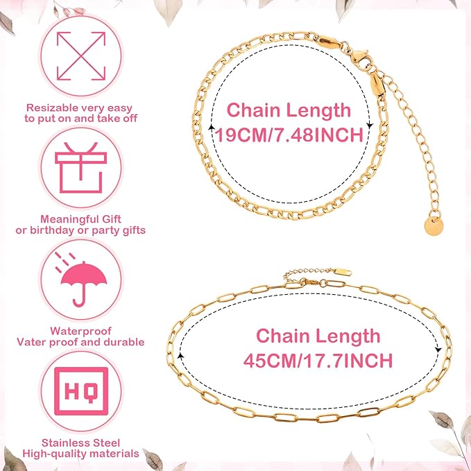 Tondiamo 207 Pcs Jewelry Making Kit DIY Bracelet, Necklace, Ring Set Bangle Charm Bracelet Making Kit with 100 Charms 100 Jump Rings and Tools for Women Beginner Arts and Craft Gift(Floral)
