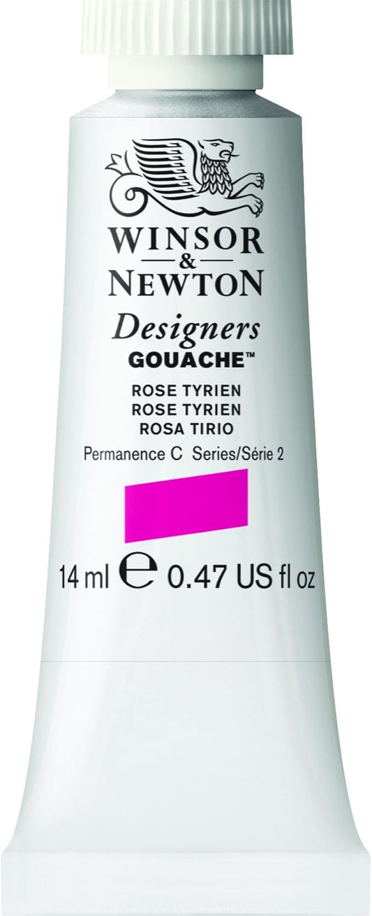Winsor & Newton Designer's Gouache, 14 ml (0.47oz) tube, Rose Tyrien