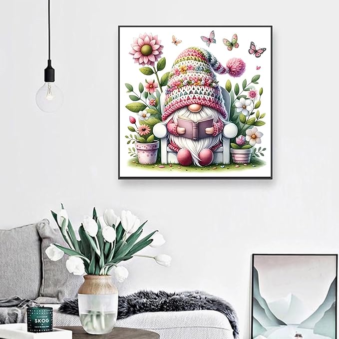 Dragon Stamped Cross Stitch Kits for Beginners Adults, Flower Book Dimensions Needlepoint Art Crafts,Counted Cross Stitch Kits Embroidery Kits for Beginners Adults for Home Decor 15.7X11.8inch