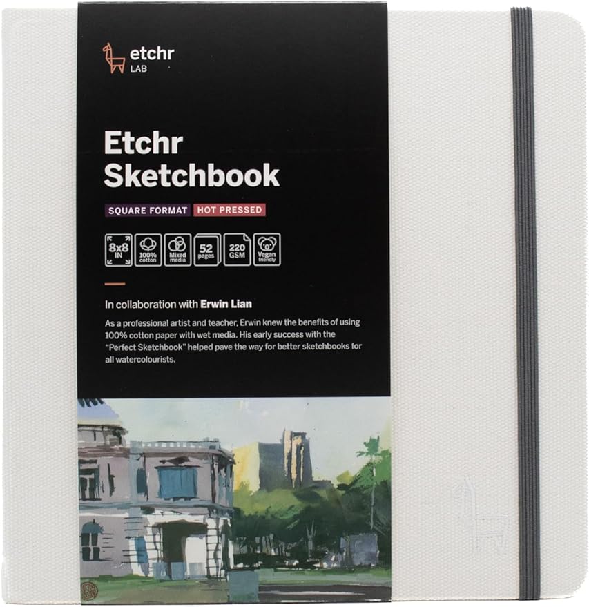 Square Sketchbook by Etchr Lab