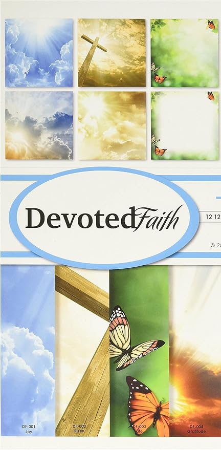Reminisce Devoted Faith Collection Kit, Multicolor, 12" by 12", DF-200