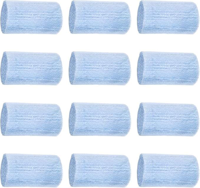 Yglnden 12 Rolls Latch Hook Kit Colorful Yarn Bundles Cut Rug DIY Latch Hook Yarn for Handmake Craft Sewing Knitting for Adults (Blue #22)