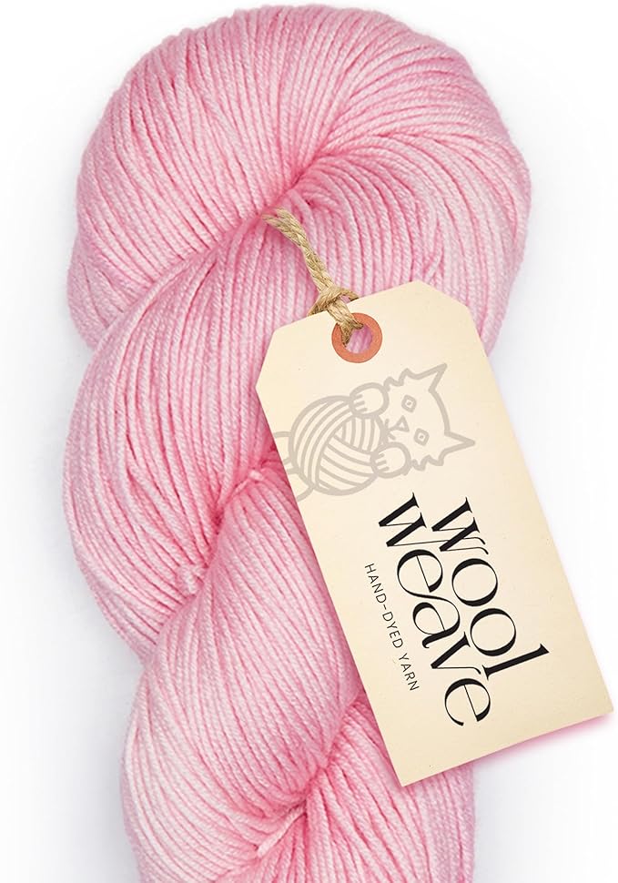 Superwash Merino Wool Yarn for Knitting & Crocheting - Premium Hand Dyed Yarn, 100gr, 240 Yards, Dk Weight Yarns - Luxurious, Soft & Durable