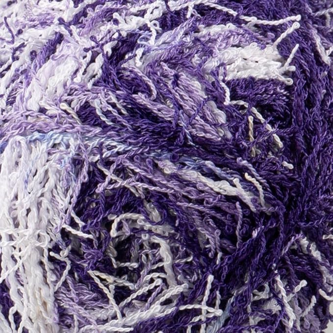 Craft County Fringe Yarn – Medium 4 Polyester Yarn for Scrubby Cloths, Personalized Gifts, and More!