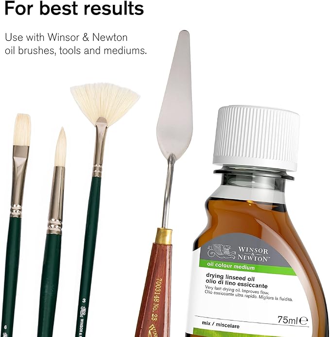 Winsor & Newton Winton Oil Color Paint Set, 20 x 12ml (0.4-oz) Tubes