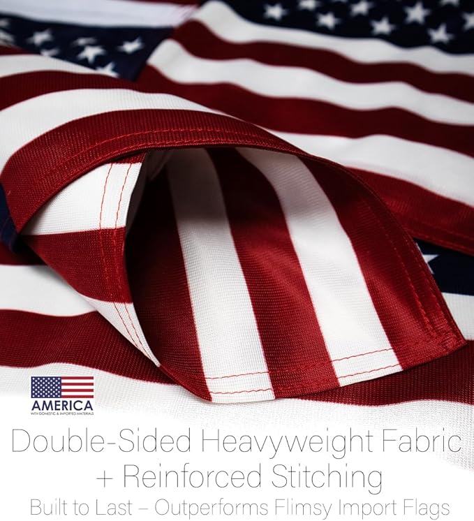 4th Of July American Flag For Independence Day Wall Scroll Wood Dowel Kit Hanging Decoration For Grave Yard Sign Memorial Veterans Day USA Poster Door Canvas Tapestry Gifts For Dad