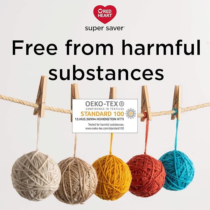 Red Heart Super Saver Jumbo Sweet Treat Ombre Yarn - 2 Pack of 283g/10oz - Acrylic - 4 Medium (Worsted) - 482 Yards - Knitting/Crochet