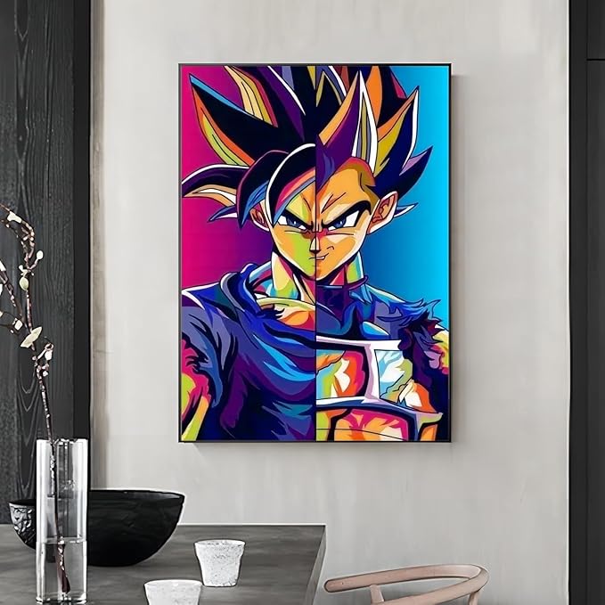 LILEIDECO Diamond Painting Kits for Adults DIY 5D Diamond Art Paint with Round Diamonds Full Drill Gem Art Cartoon- Painting Kit for Home Wall Decor Gifts 12x16inch