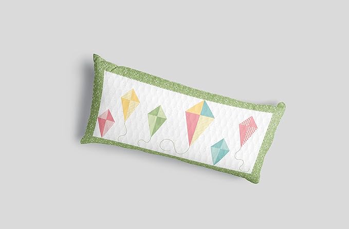 Riley Blake Quilt Project of The Month Kit: Easy DIY Designs for Every Season, for Quilting, Apparel, Crafting, and Home Decor (Bench Pillow - March)