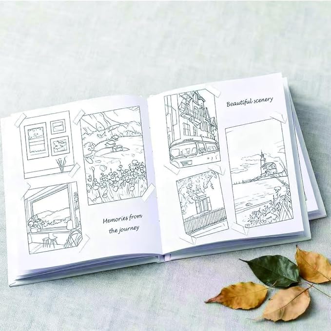 6PCS 6x8 Inch White Blank Books for Kids 160GSM Blank Hardcover Book to Write Stories Hardcover Sketchbooks for Students DIY Make Your Own Book Blank inside 48 Pages
