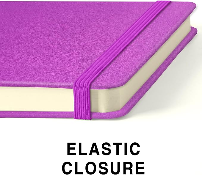 5" x 5" Hardcover Sketch Book,Small Mixed Media Sketch Pad,58 Sheets 150GSM Acid-Free Artist Drawing Paper,Travel Journal Blank Notebook for Adults Painting,Illustration,Art Supplies.Rose Purple