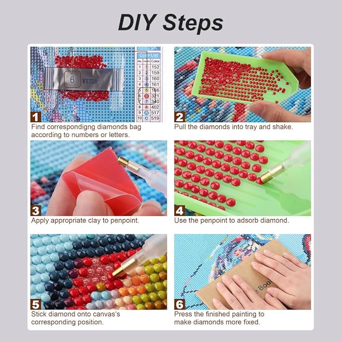 hill froeistung Polar Bear Diamond Art Painting Kits for Adults,Aurora Borealis Diamond Art Kits for Beginners, 5D DIY Round Full Drill Diamond Dots Gem Art Craft for Home Decor Gift 12x12inch