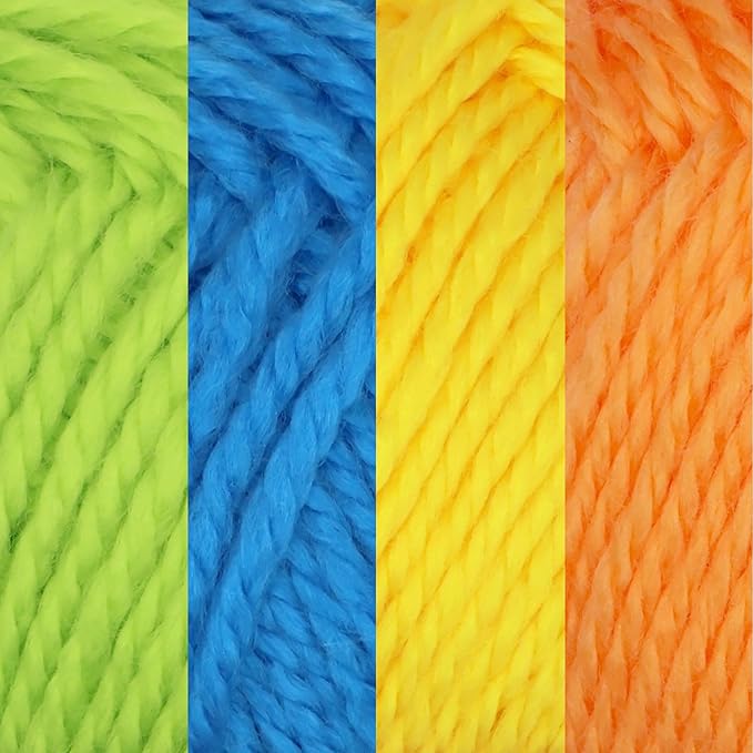 JubileeYarn Amigurumi Select Yarn - DK Acrylic - Inspiration Assortment 85-4 Skeins