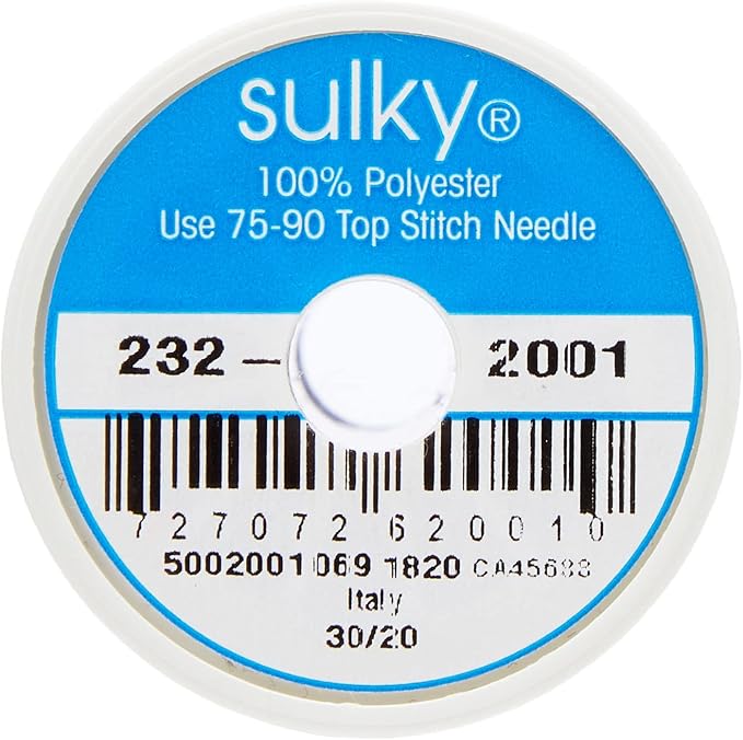 Sulky 232S-2001 Premium Invisible Thread for Sewing, 2200-Yard, Clear