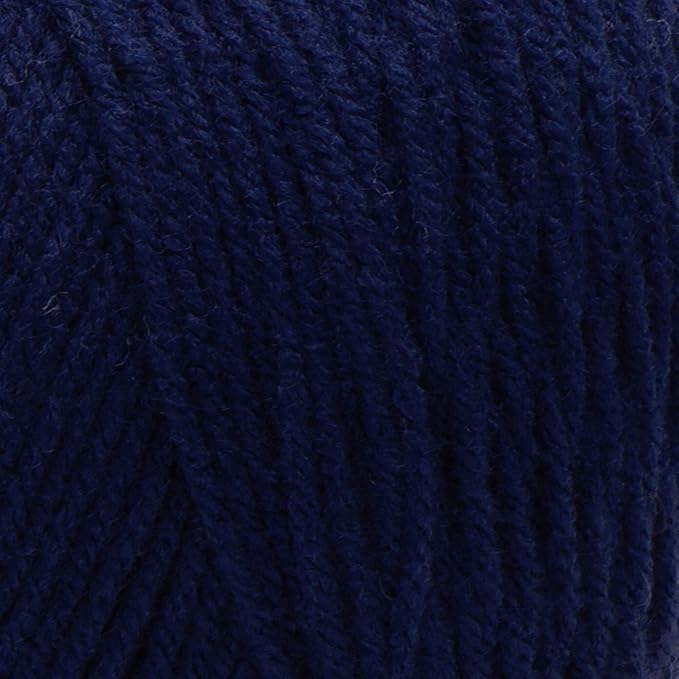 Red Heart Super Saver Jumbo Yarn, Soft Navy