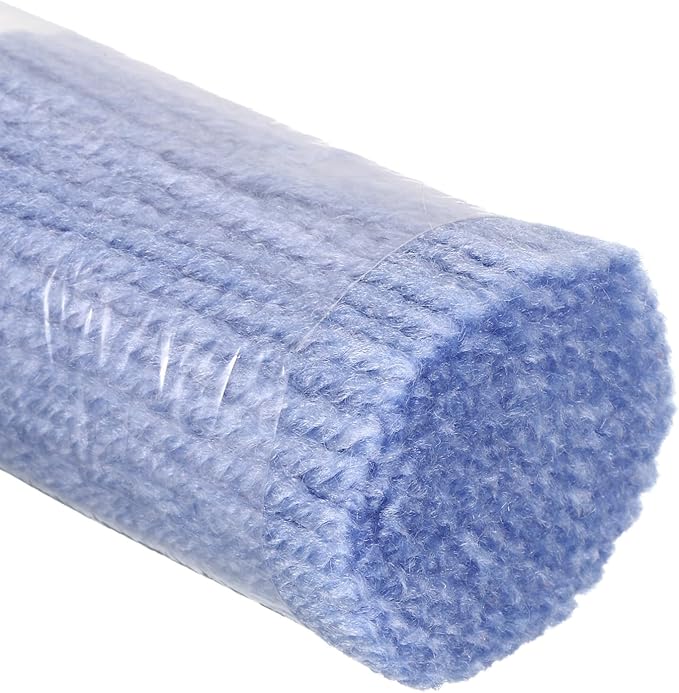 PATIKIL 10 Rolls Latch Hook Yarn, Latch Hook Kit Yarn Precut Hook Rugs Yarn Making Crochet Bundles for Latch Hook Rug Adults Beginners Tapestry DIY Craft, Blue