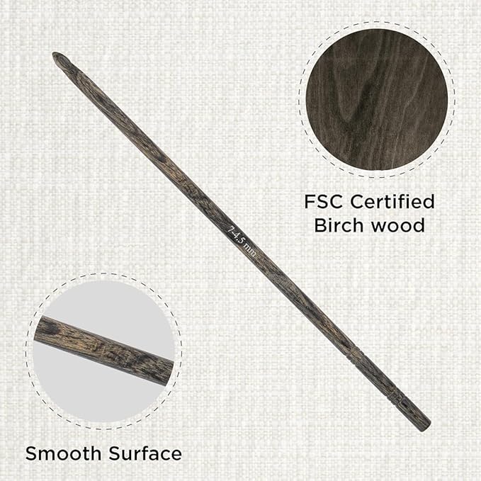 KnitPro Dreamz Single-Ended Crochet Hook | US Size 7 (4.5mm)