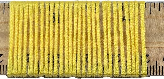 10-Pack of Yonkey Monkey 500 Grams Yarn - 70% Rayon derived from Bamboo, 30% Cotton - Imported - Yellow 9017