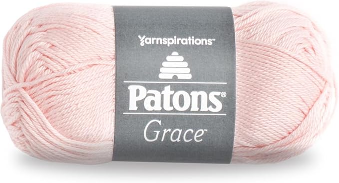 Patons Grace Yarn, 1.75 oz, Blush, 1 Ball