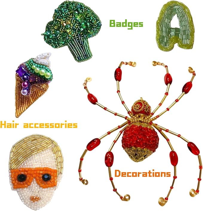 Tube Seed Beads 7mm Crafts Glass Bugle Beads with for Jewelry Making Embroidery Decoration (28 Colors, 8400pcs)
