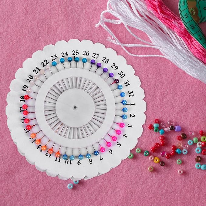 jojofuny 5pcs Kumihimo Disk: Japanese Braiding Disk Set with Positioning Pins - Weaving Plate Friendship Bracelet Disc for Beading Braided Cord Disc Jewelry Making Kit