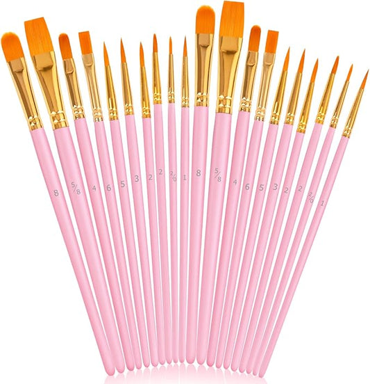 for Kids, Teen Girl Girls Trendy Stuff, Easter Basket Stuffers, Soucolor Acrylic Paint Brushes Art Set for Acrylic Painting Oil Watercolor Canvas Boards Egg Rock Body Face Nail