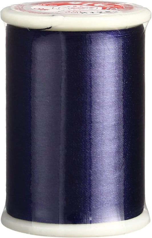 Superior Threads Tire Silk #50 3-Ply 50-Weight High Sheen Silk Embroidery Quilting Sewing Thread - 109 Yard Spool (#093 Deep Blue)