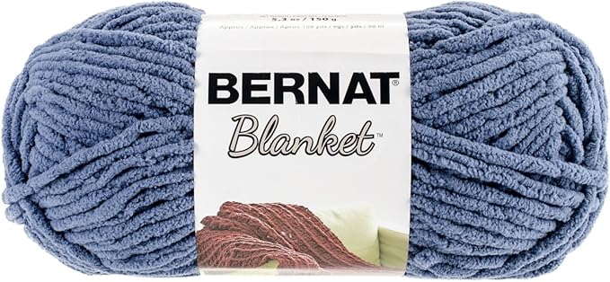 Bernat Blanket Yarn, Country Blue