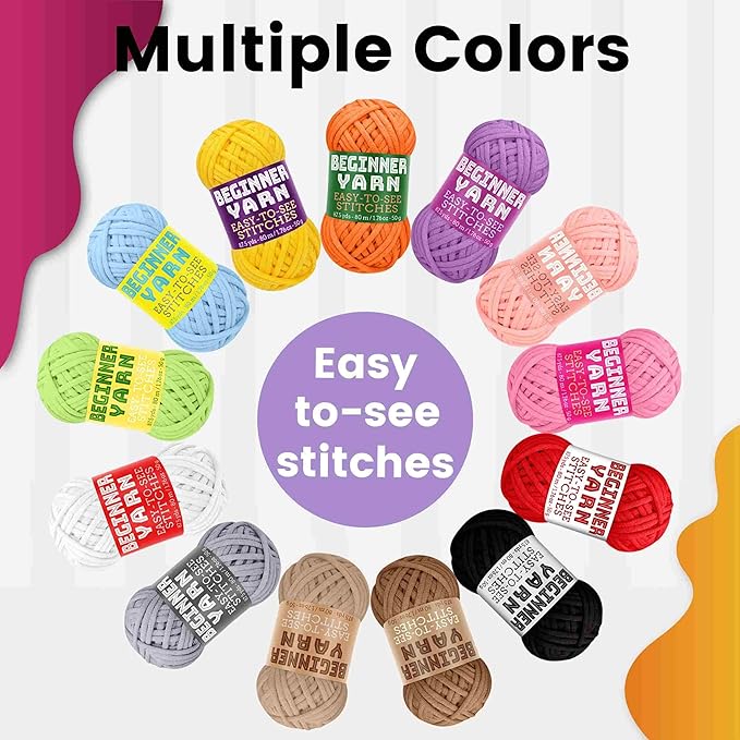3x50g Beginners Christmas Green Yarn, 260 Yards Christmas Green Yarn for Crocheting Knitting, Easy-to-See Stitches, Worsted Medium #4, Chunky Thick Cotton Nylon Blend Yarn Yarn for Crocheting