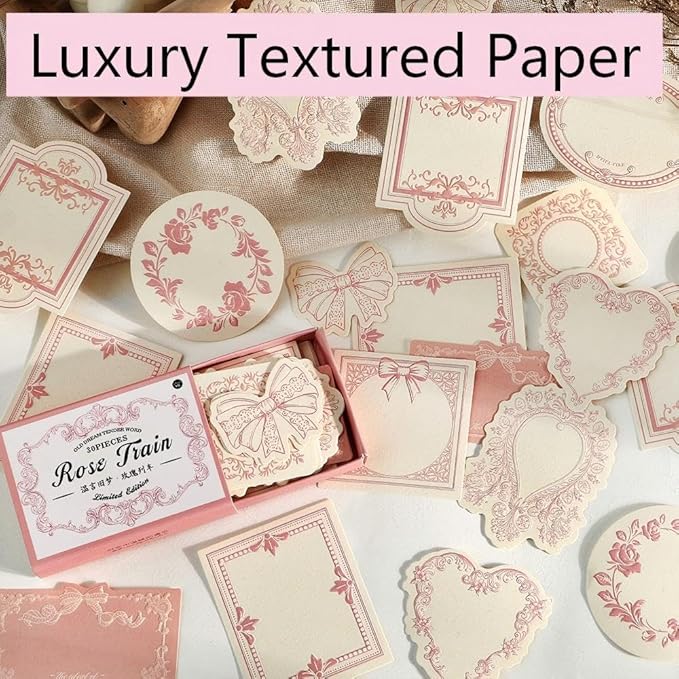 Gemmapylor 120 Pcs Vintage Scrapbook Paper Kit, Junk Journal Ephemera Paper Pack, Aesthetic Journaling Supplies, Decorative Scrapbooking Paper for Planner, Journal & DIY Crafts