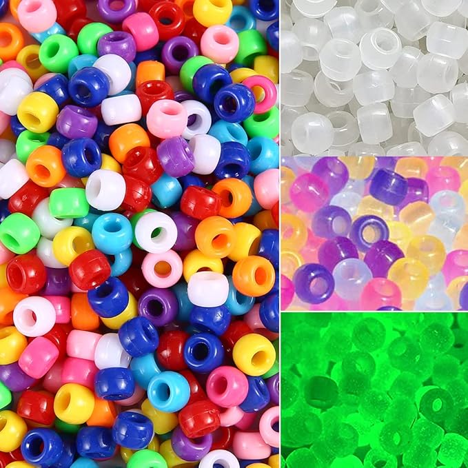 eppingwin beads and bead assortments (800 classic + 300 color changing)…