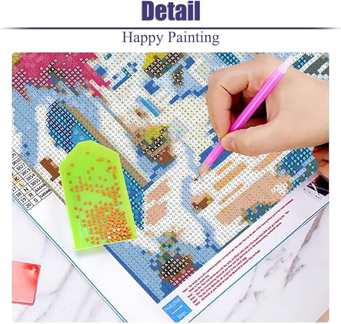 WUDWL Diamond Painting Kits for Adults - Landscaping DIY 5D Diamond Art Kits Full Drill Diamond Dots Paintings with Diamonds Gem Art and Crafts Home Decor 12x16inch ﻿