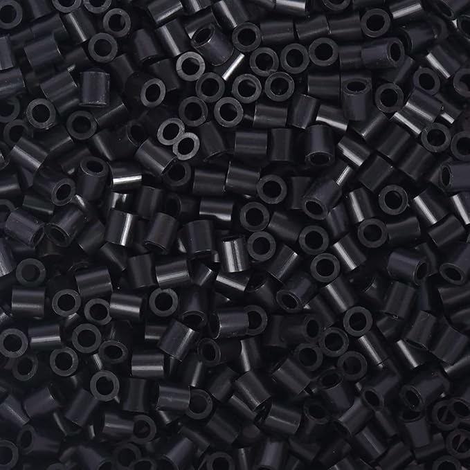 ARTKAL Fuse Beads 6000 Melty Beads Compatible 5 mm Perler and Hama Bead, Black, S13