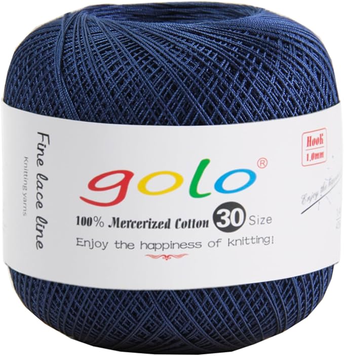 golo Crochet Thread Crochet Yarn for Hand Kniting Tatting Yarn 218