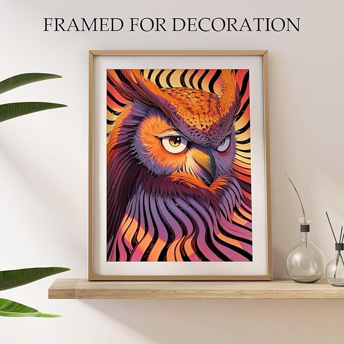 Coloring Books for Women Relaxation, 24 Pages Coloring Book for Adults Stress Relief, Spiral Coloring Books for Men & Women, Relaxing Gift for Adult, Single-Sided Coloring Book of Animal Kaleidoscope