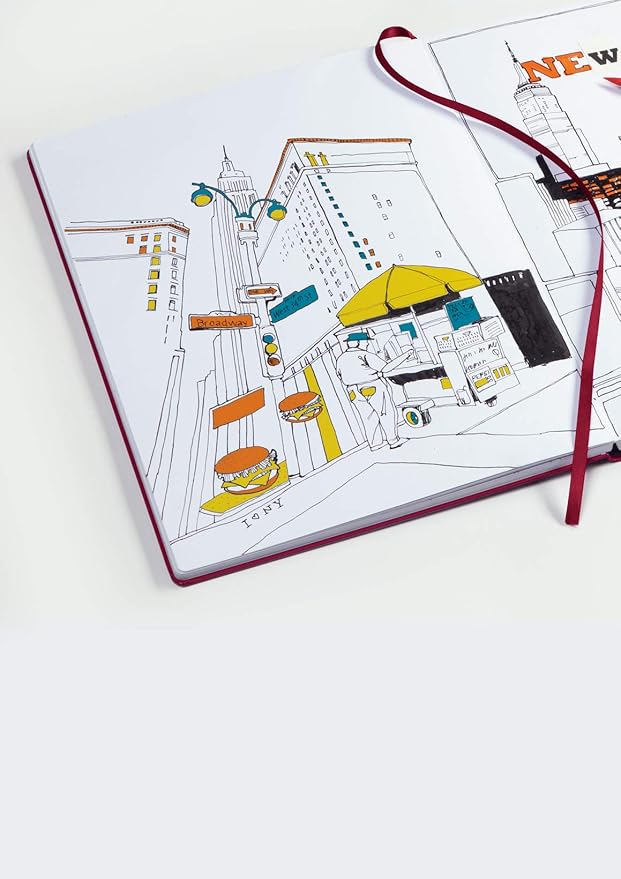 Leuchtturm1917 - Square Hardcover Sketchbook (Lemon) - 112 Pages of 150g/m² Paper