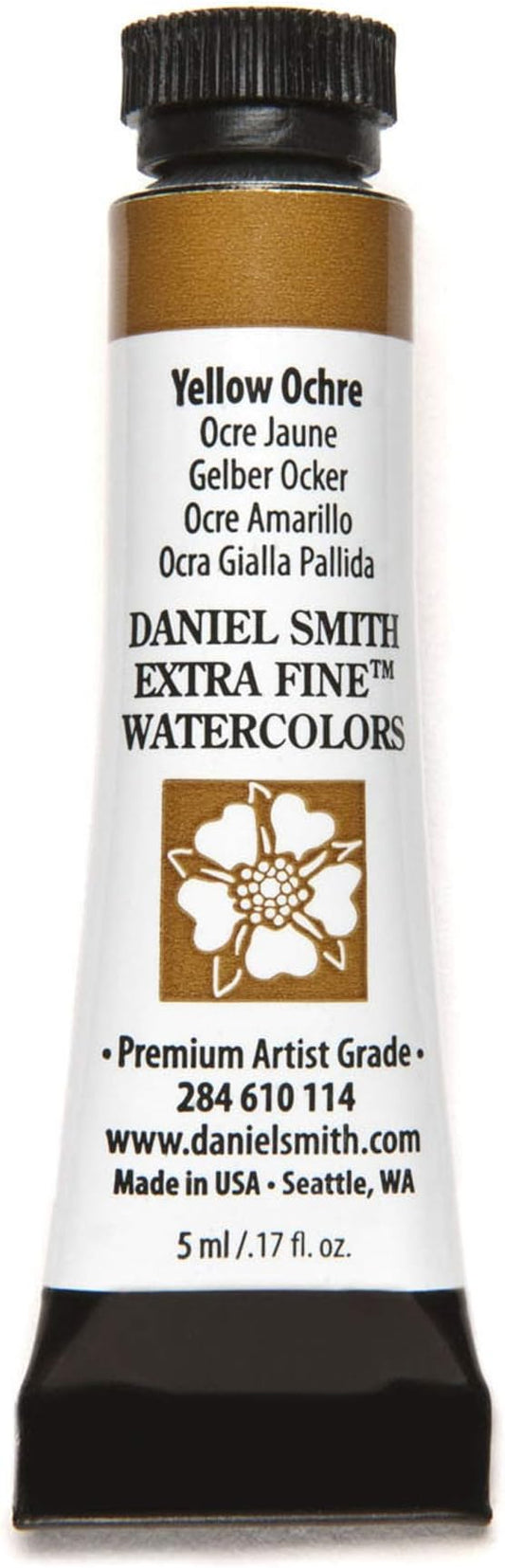 Daniel Smith Extra Fine Watercolor Paint, 5ml Tube, Yellow Ochre, 284610114, 1.7 Fl Oz (Pack of 1)