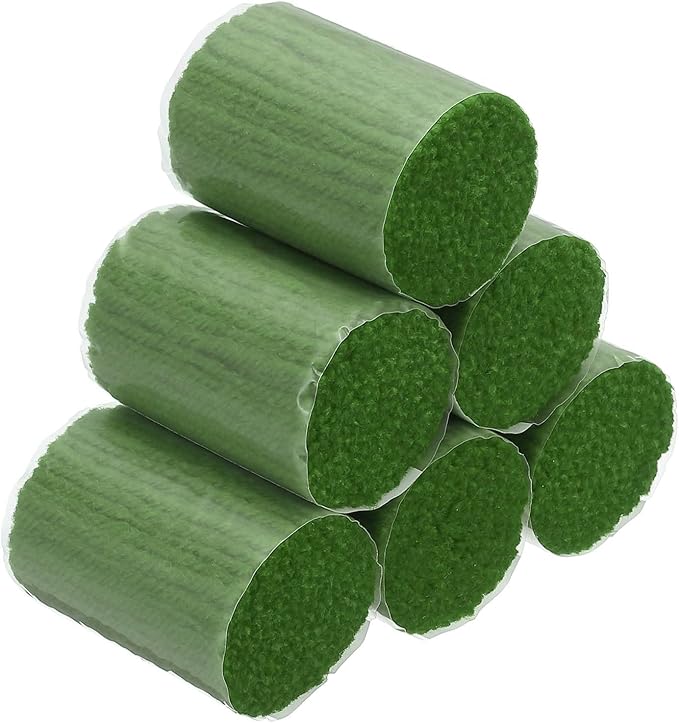 PATIKIL 20 Rolls Latch Hook Yarn, Latch Hook Kit Precut Rugs Yarn Making Crochet Bundles for Rug Adults Beginners Tapestry DIY Craft, Dark Green